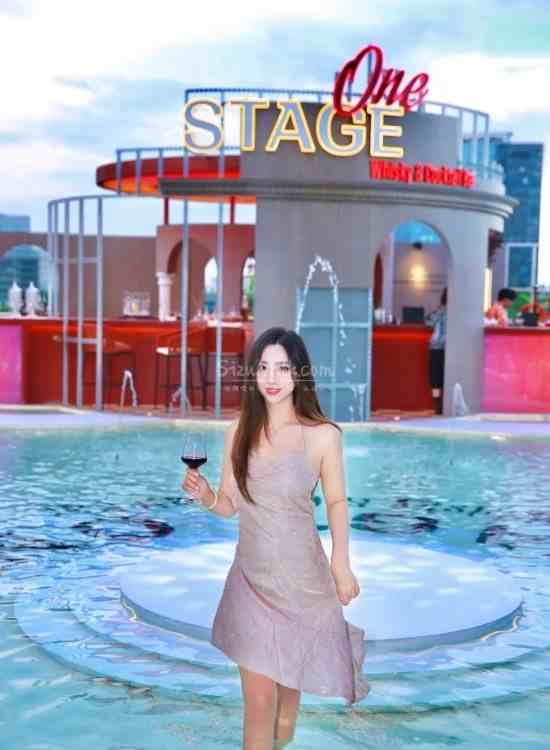西安桑拿放松的好地方，空中海滩露台bar— STAGE ONE露台酒吧插图1
